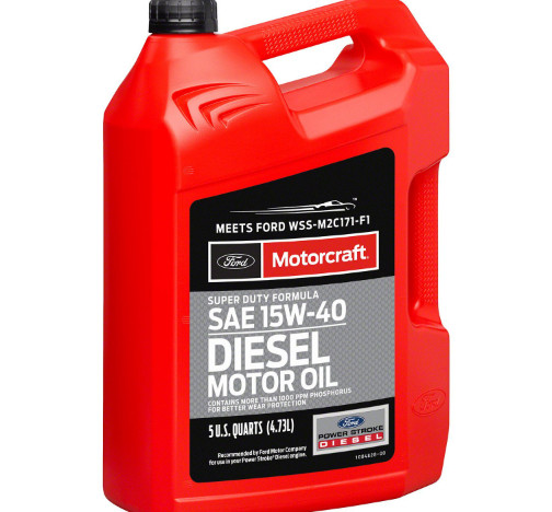 2 pack MOTORCRAFT Super Duty Diesel SAE 15W-40 XO15W405Q3SD 5 Qt