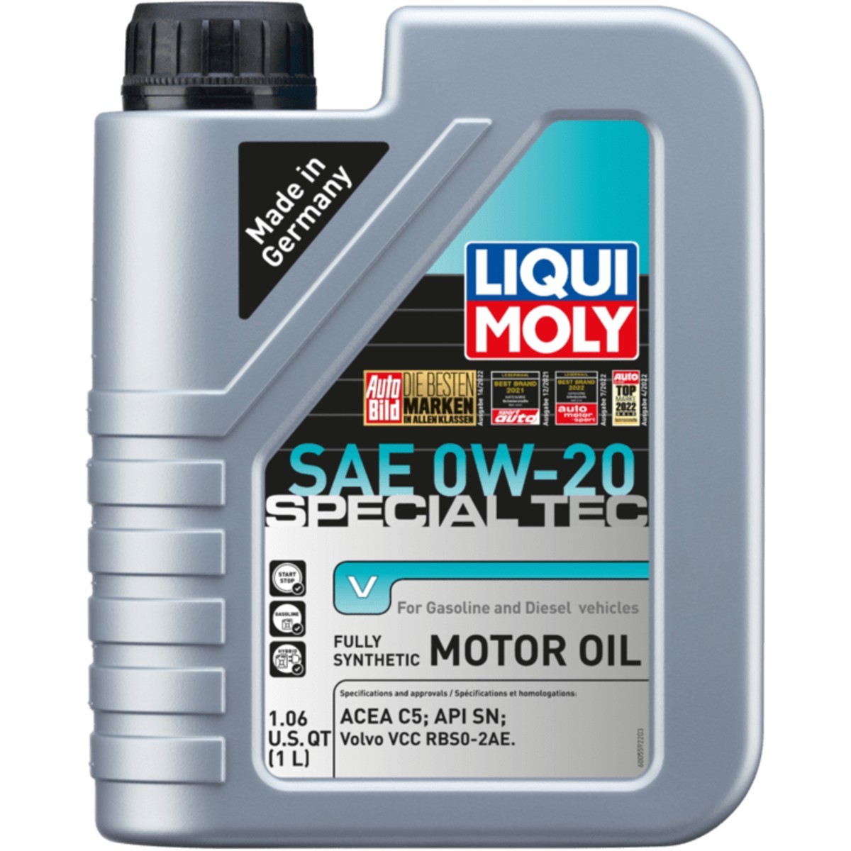 KIT-070224-436 Liqui Moly Motor Oil for Volvo V90 Cross Country XC90 XC60 S60