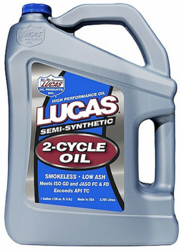 LUCAS Oil 10115 Semi-Synthetic 2-Cycle Racing Oil (1 Gal)