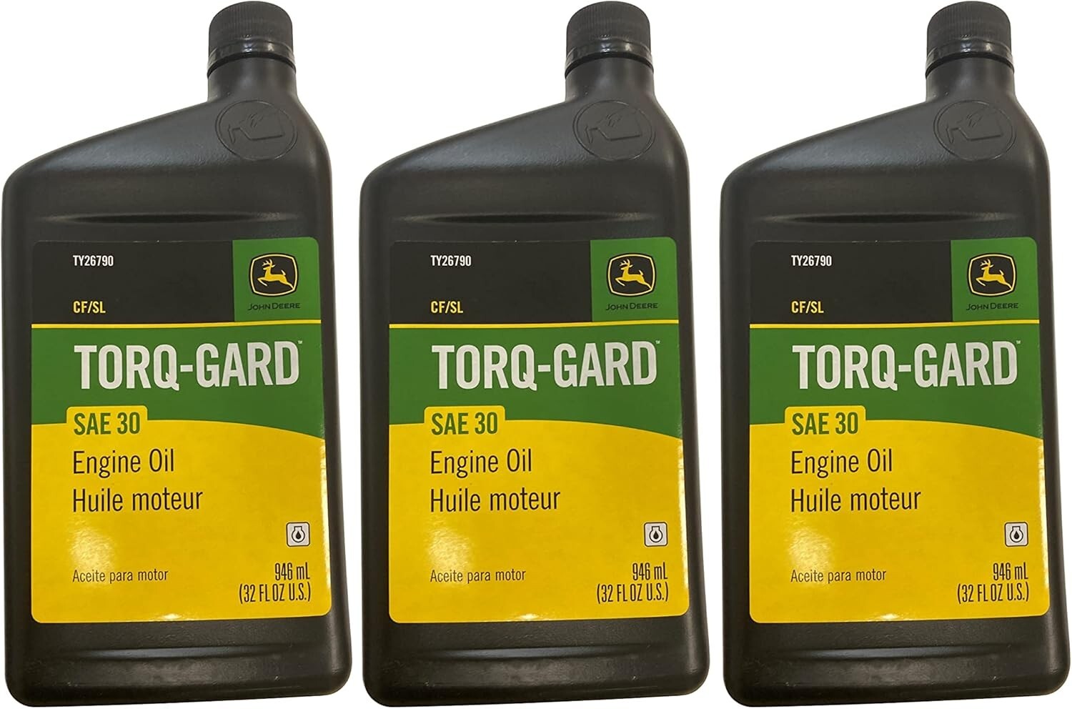 JJOHN DEEREE 3-Pack 32 oz. SAE 30 Oil – TY26790