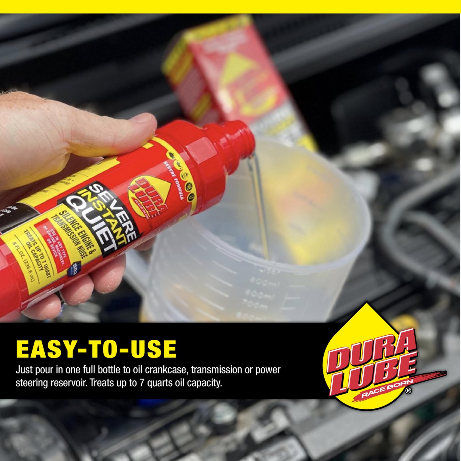 Severe Instant Quiet Helps Silence Engine and Transmission Noise | 8 oz. Single