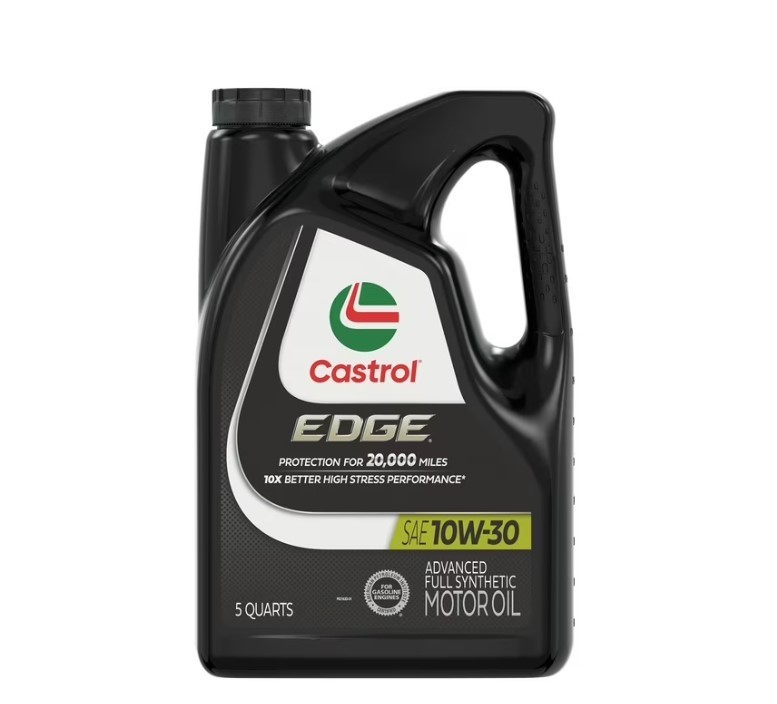 NEW 2 pack Castrol EDGE 10W-30 Advanced Full Synthetic Motor Oil, 5 Quarts
