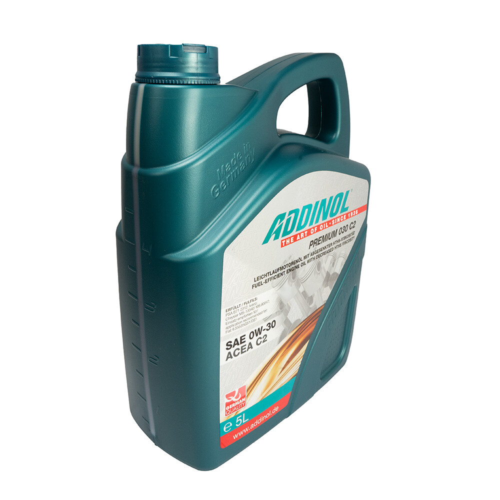 Addinol 030 C2 SAE 0W-30 Engine Oil for Opel Movano Peugeot Fiat Ducato 250, 290