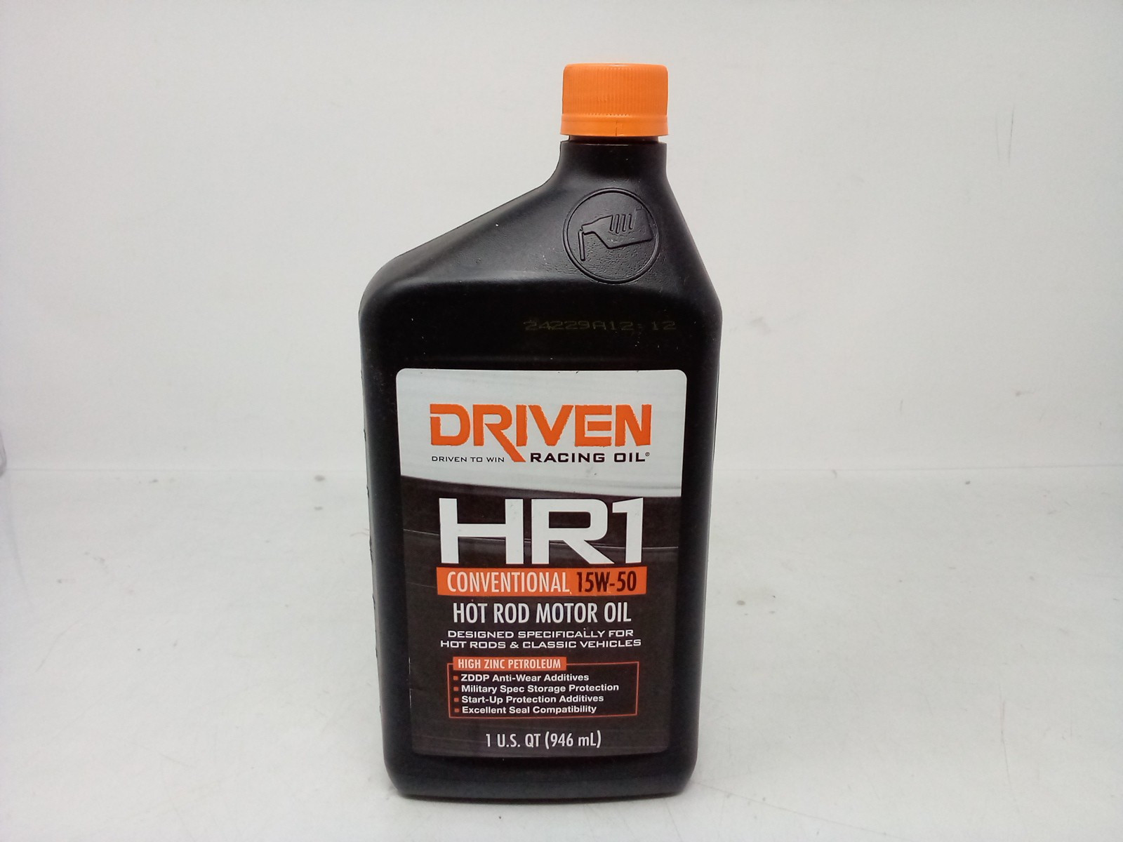 Driven Motor Oil – HR1 Hot Rod Oil {15W-50} – Conventional – 1 Qt