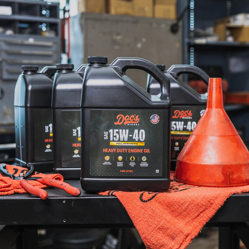 Doc’s Diesel 15W-40 Full Synthetic Heavy-Duty Diesel Oil