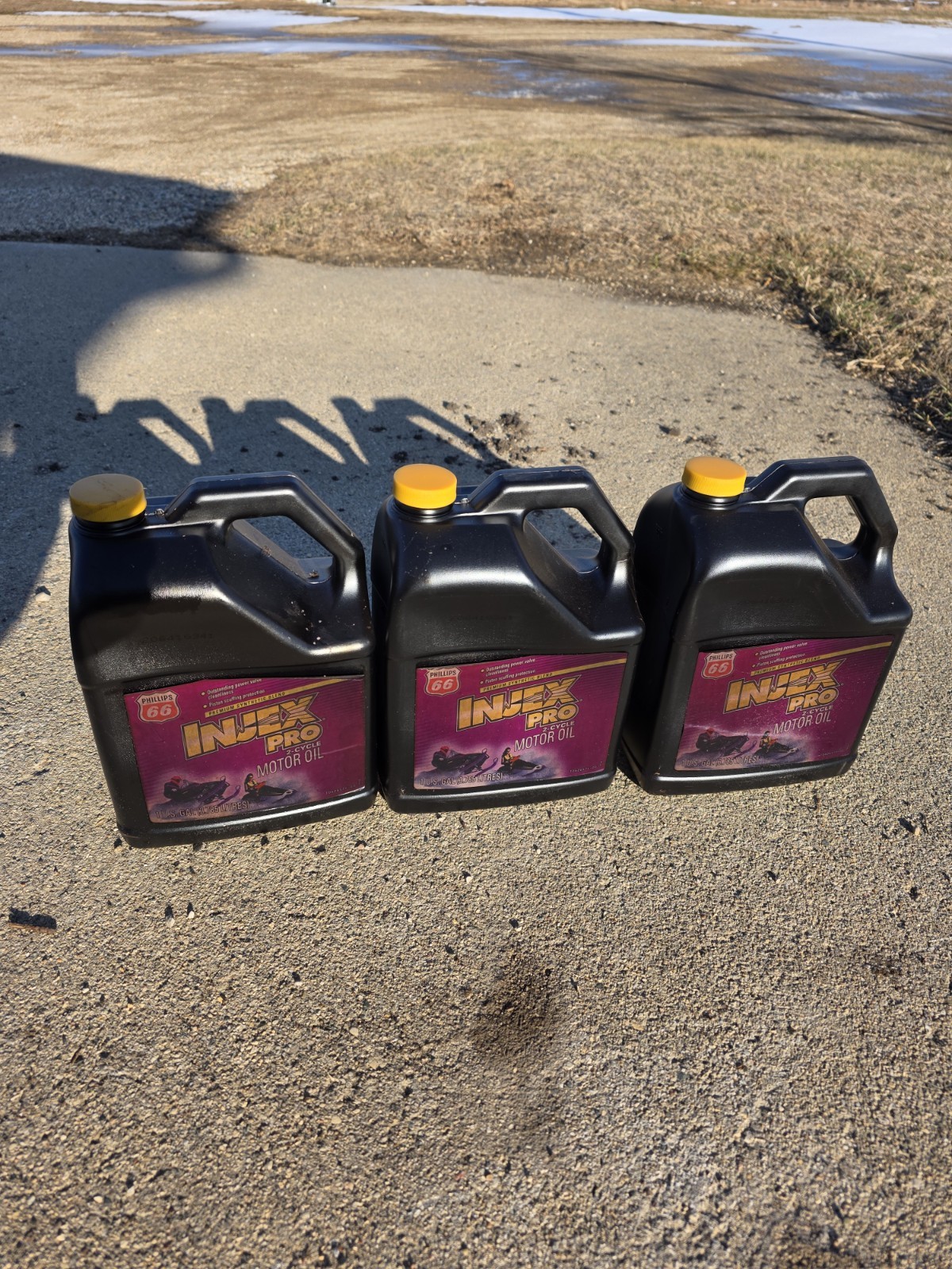 New Phillips 66 Injex Pro 2 Cycle Motor Oil 1 Gallon