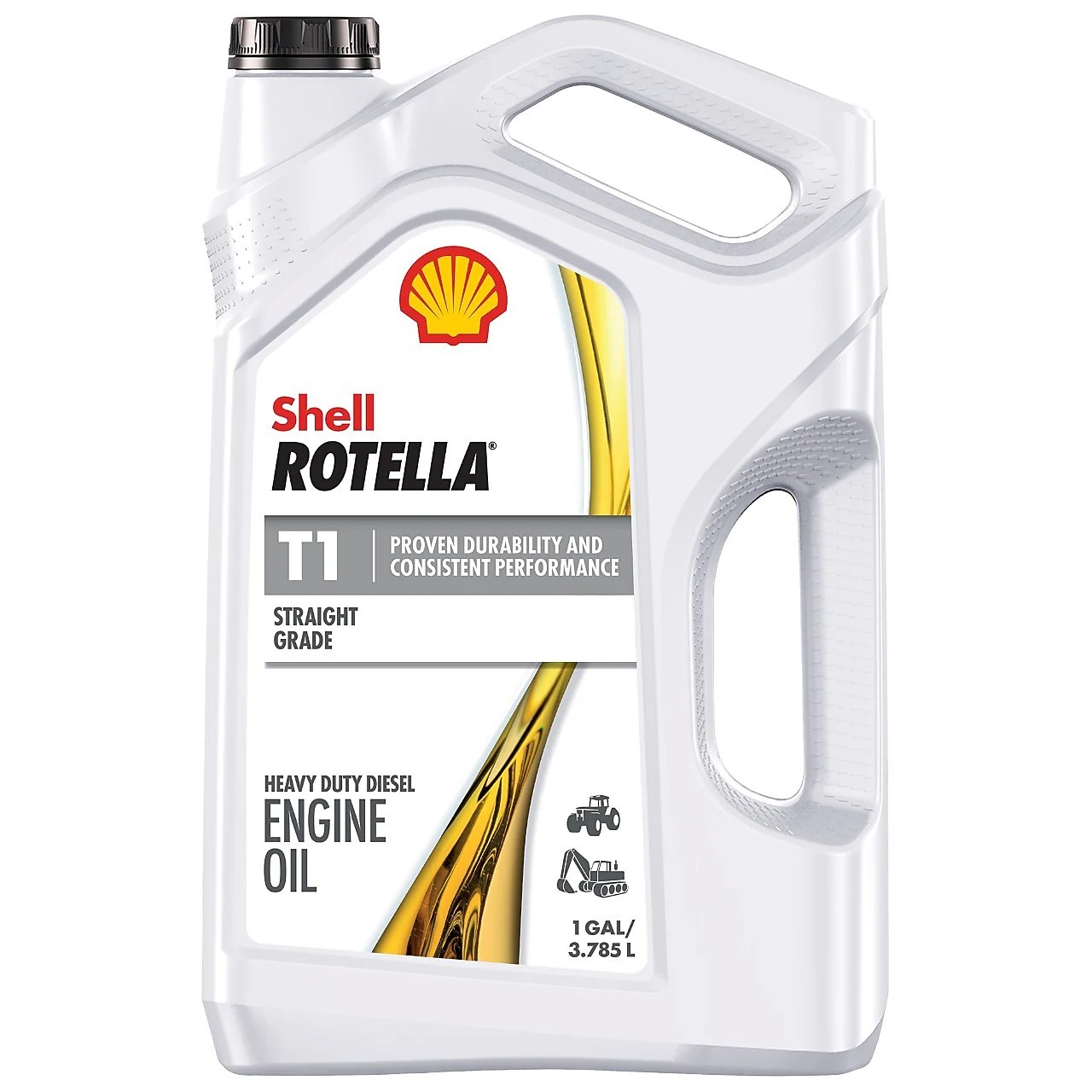 Shell Rotella T1 SAE 30 Straight Grade Heavy Duty Diesel Engine Oil 1 Quart