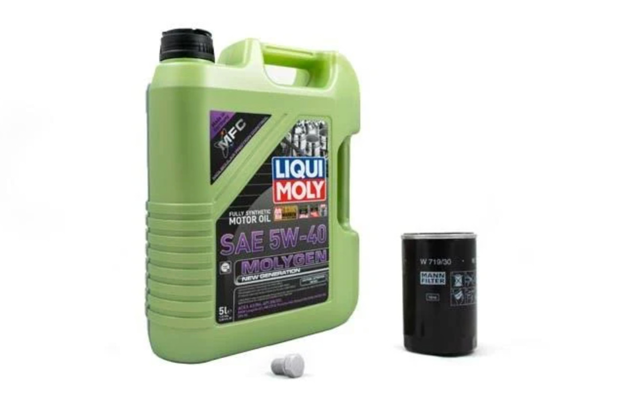 LIQUI MOLY Molygen 5W40 Full Synthetic Motor Oil 10 Liter 2 Pack