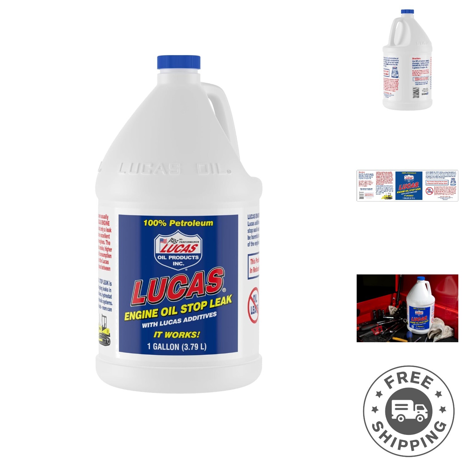 Engine Oil Stop Leak – 1 Gallon