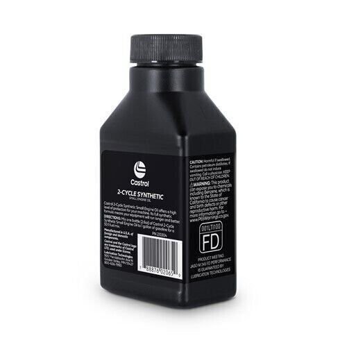 Castrol 215304 2 Cycle Full Synthetic Oil – With Fuel Stabilizer – Case of 24