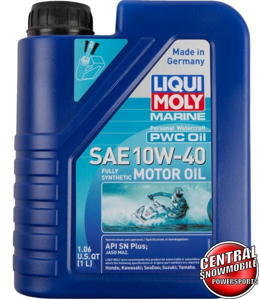 Marine SAE 10W-40 Motor Oil LiquiMoly 1Lt. Sea-Doo Yamaha Kawasaki PWC