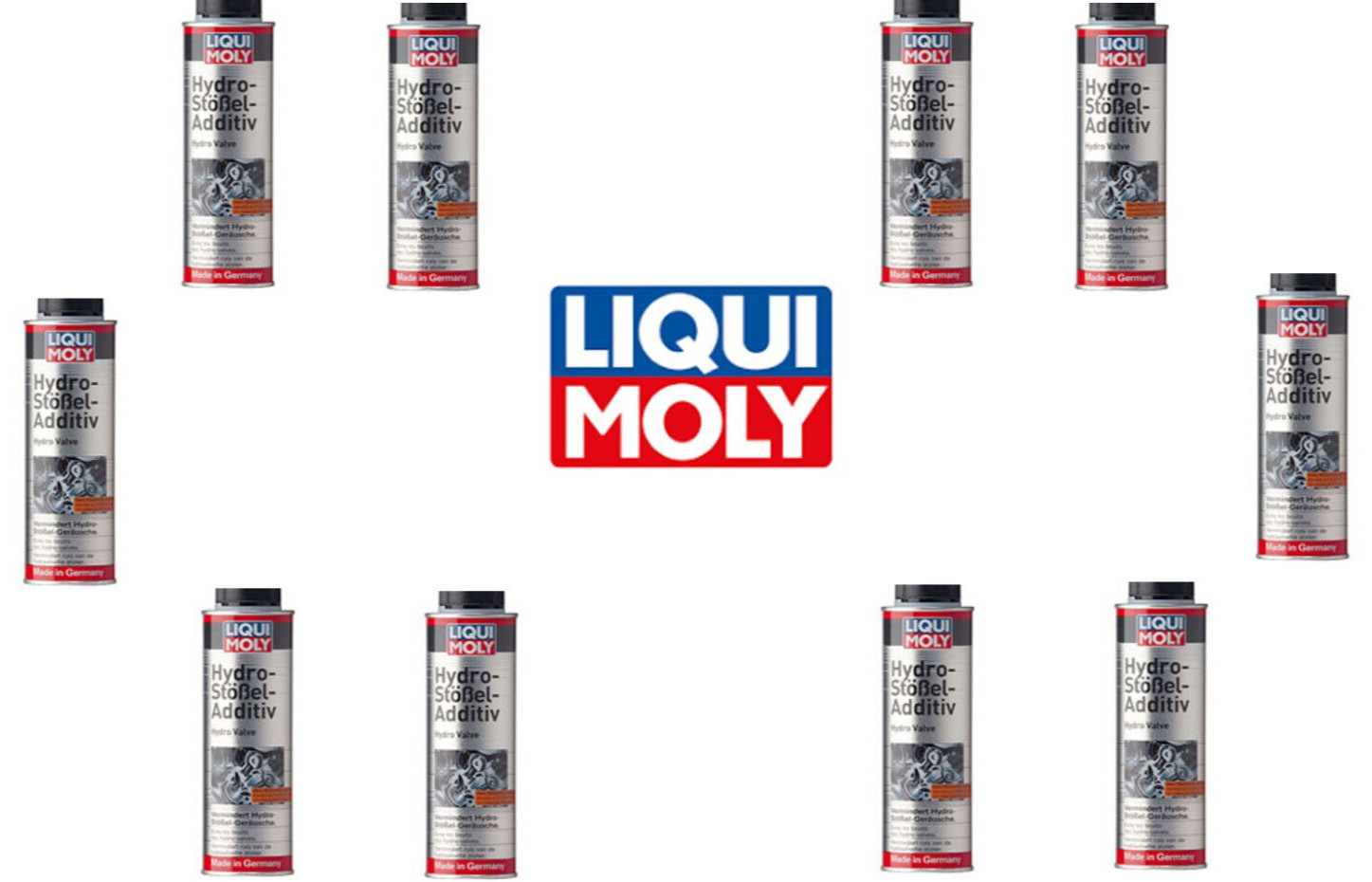 Lot Set of 10 20004 Engine Hydraulic Lifter Additives (300ml each) LIQUI MOLY