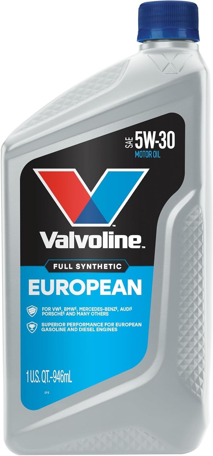 Engineered for Performance: European Full Synthetic SAE 5W-30 Motor Oil – 32 oz