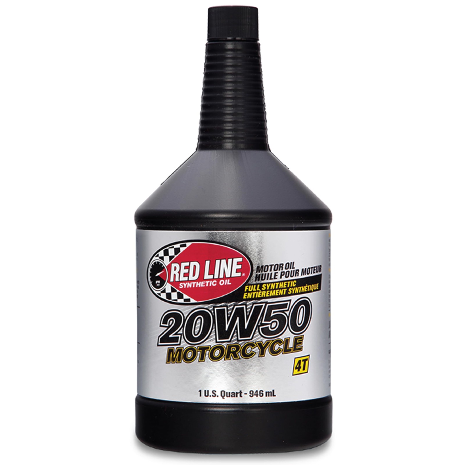 Red Line 42504 20W50 Motorcycle Oil Synthetic Quart