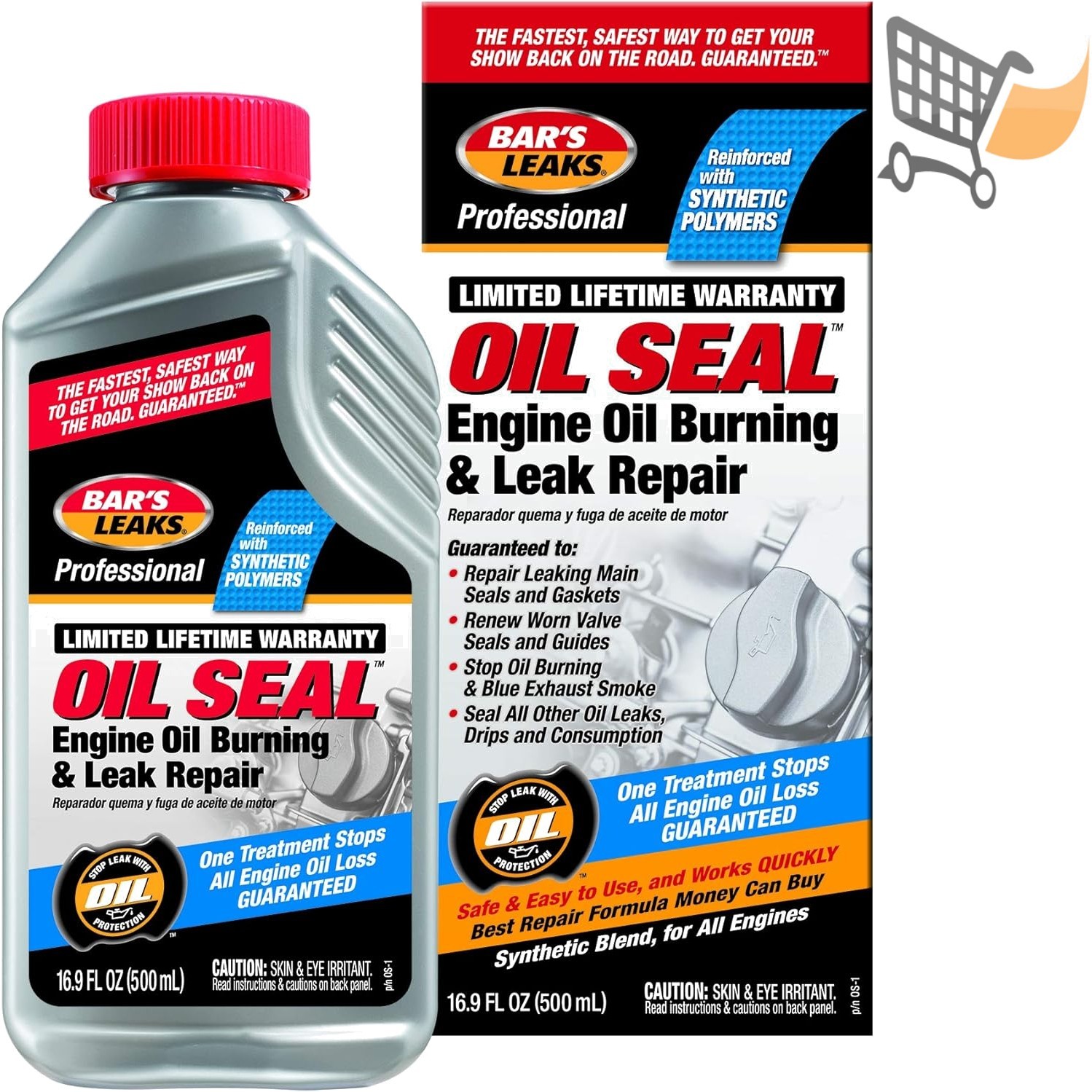 Engine Oil Leak Sealer 16.9 oz for Car Truck Vans SUVs Diesel Gasoline Engines