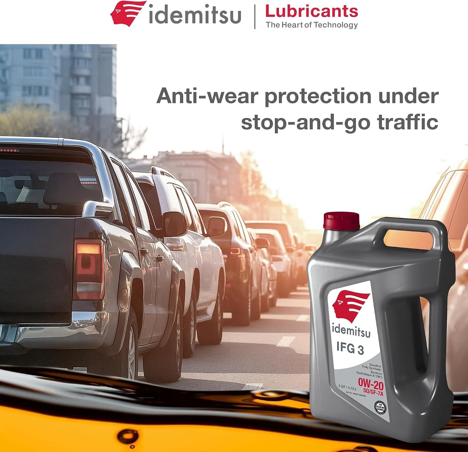 VEHICLE SPECIFIC 5 Quart 0W-20 Full Synthetic Motor Oil | Max Engine Efficiency
