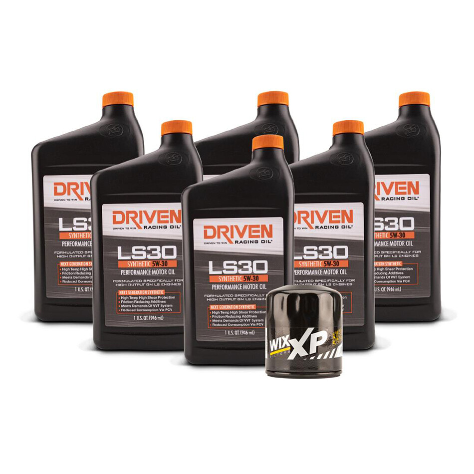 Driven LS30 Oil Change Kit for 1997-2006 LS Engines 6 Qt