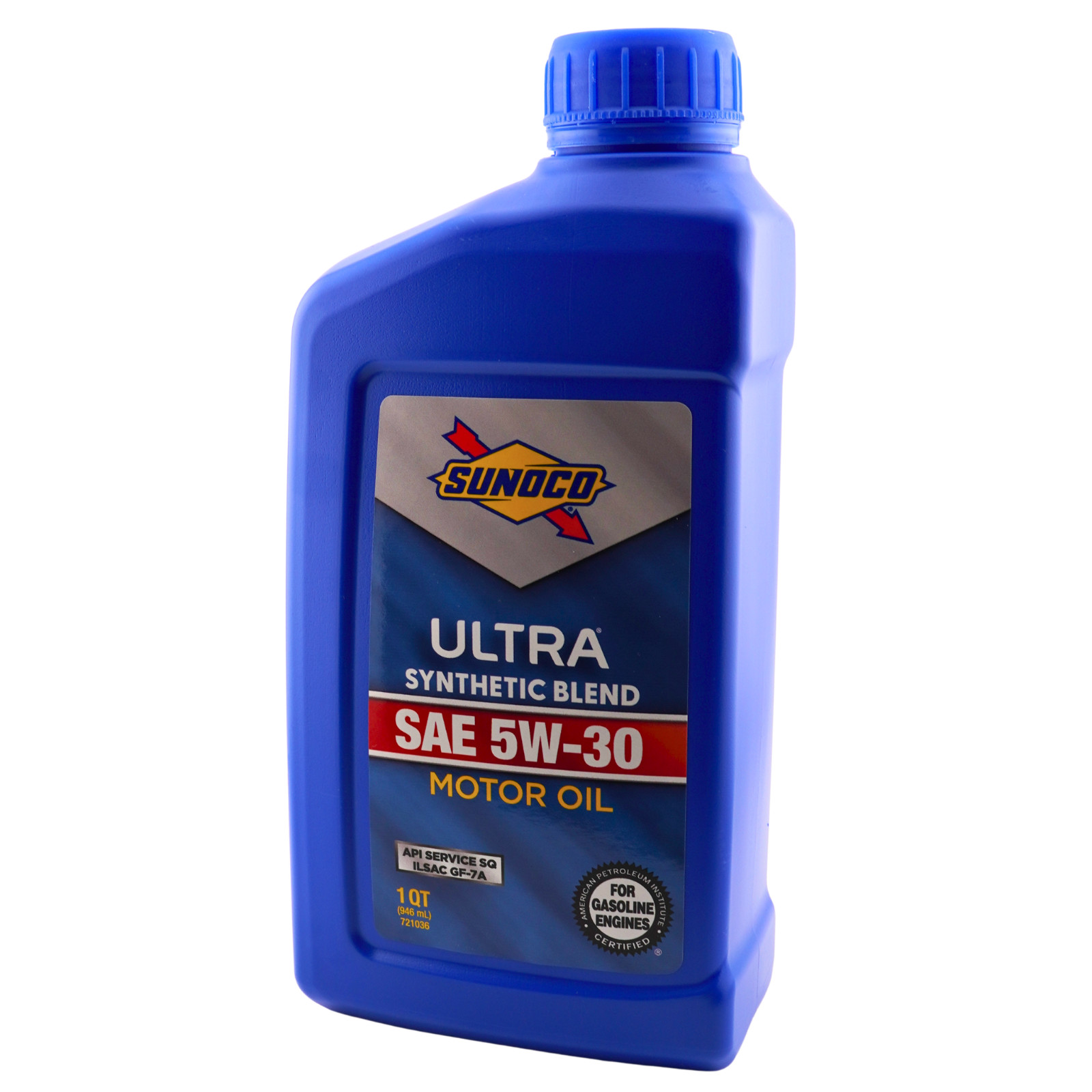 Sunoco – Synthetic Blend Motor Oil SAE 5W-30 – (721036) – GF-7A (Pack of 2)