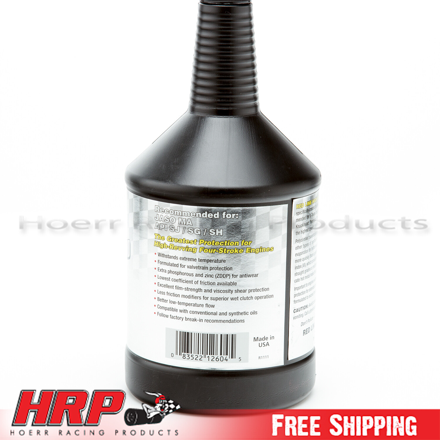 Red Line 12604 20W60 Heavy Duty Synthetic Oil – 1 Quart