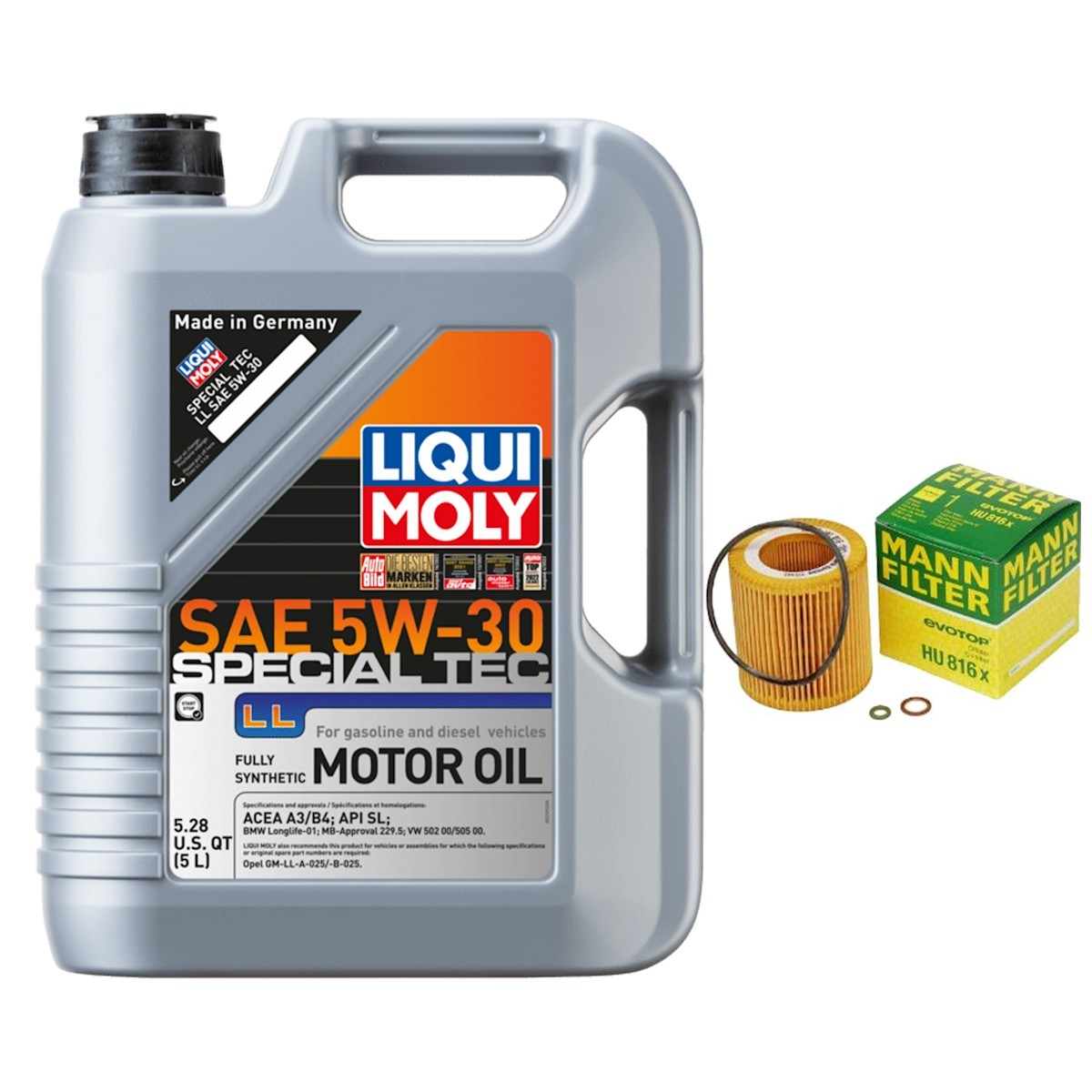 KIT-070224-239 Liqui Moly Motor Oil for 535 740 3 Series 328 320 528 525 530 325