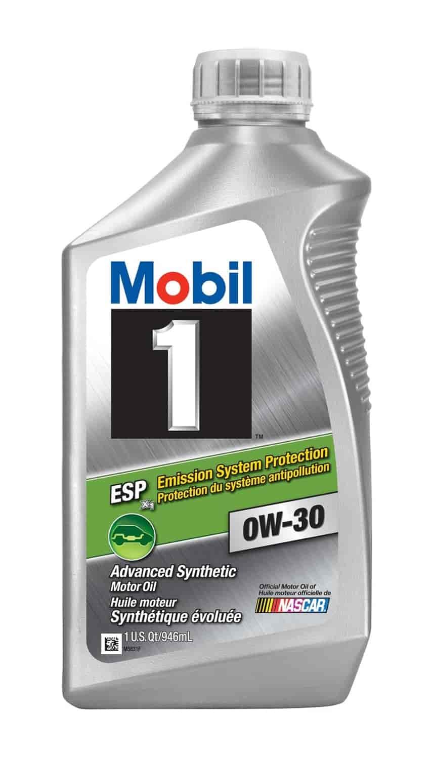 Mobil 1 124547-1 ESP Formula Engine Oil 0W30 1 Quart Bottle Sold Individually