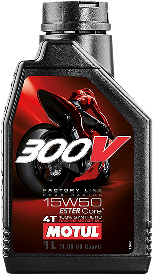 Motul 300V Synthetic Ester 4T Engine Oil 15W-50 1 Liter