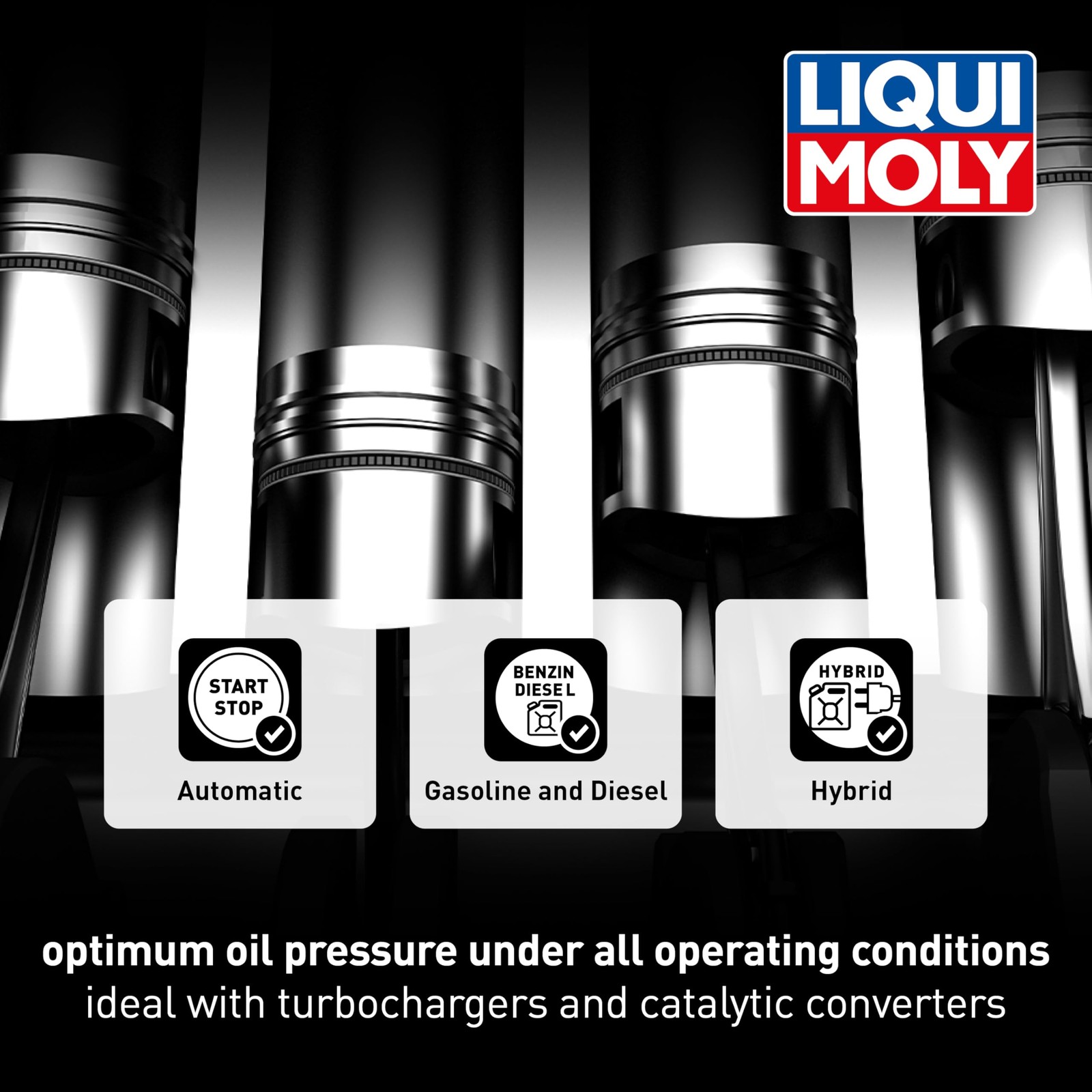 Liqui Moly Top Tec 6600 SAE 0W-20 | Fully synthetic engine oil 5 liters, Grey