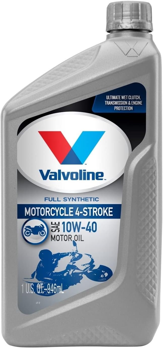 Motorcycle Full Synthetic Oil 10W-40 1 QT