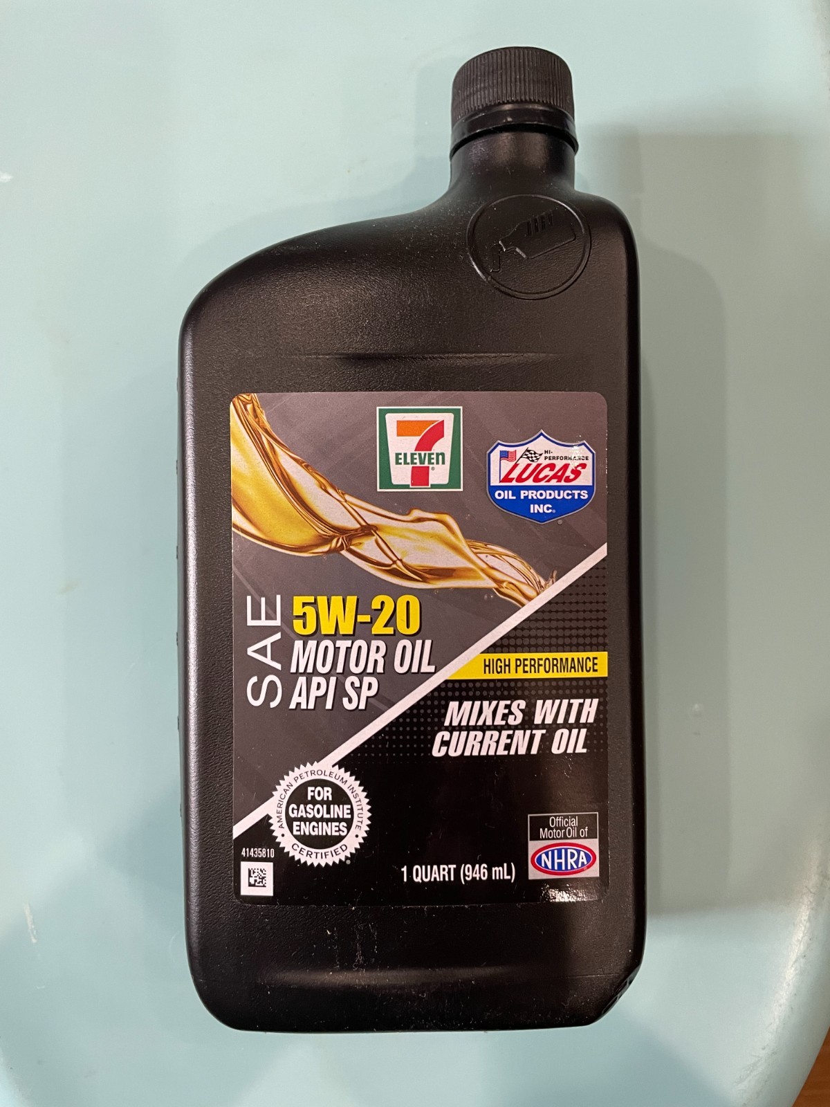 NEW! SEALED LUCAS (6 PACK) 5W-20 High Performance Engine Motor Oil 1 qt/ 946 ml
