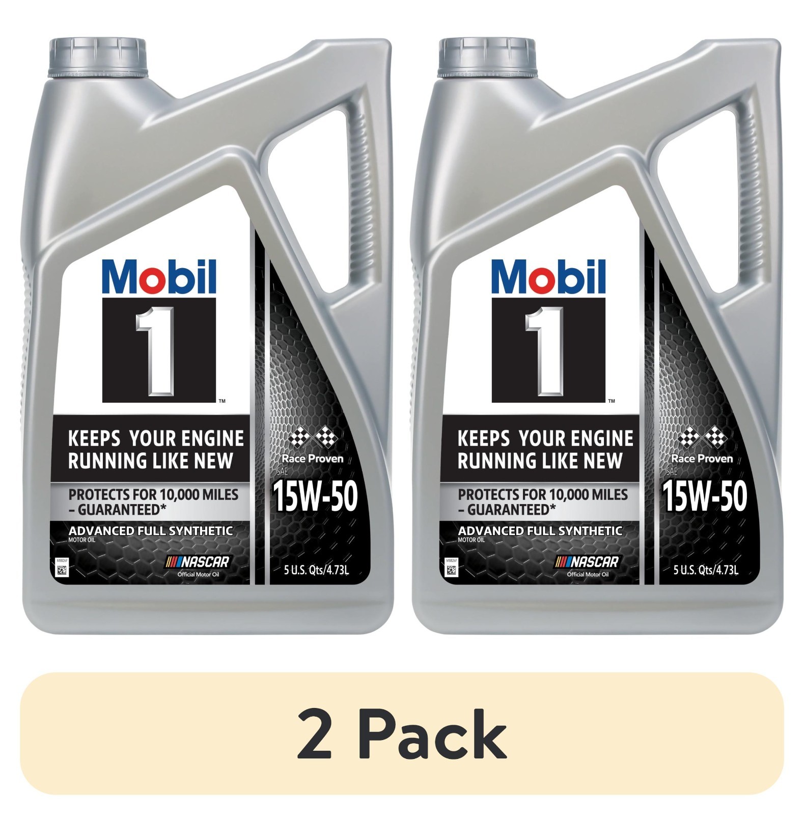 Mobil 1 Advanced Full Synthetic Motor Oil 15W-50 5 Qt 2 Pack SALE!!!