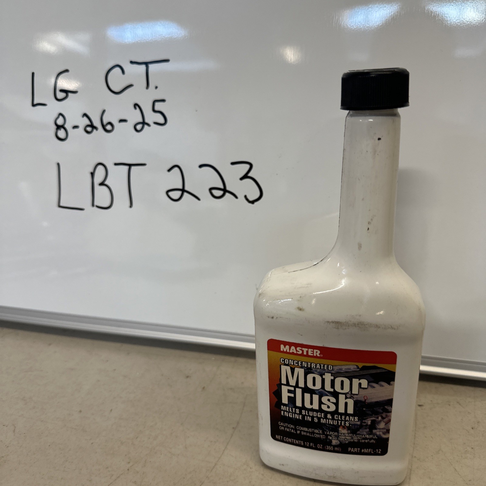 Master Brand Concentrated 12 Oz Engine Oil Flush Part MCL-12 Made In USA