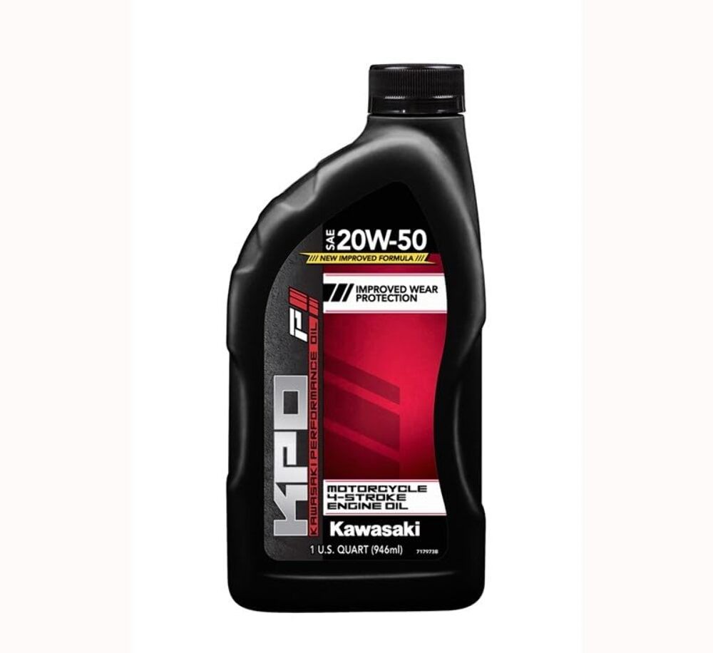 Kawasaki KPO 20W-50 Conventional 4-Stroke Engine Oil Quart OEM – K61021-102-01Q