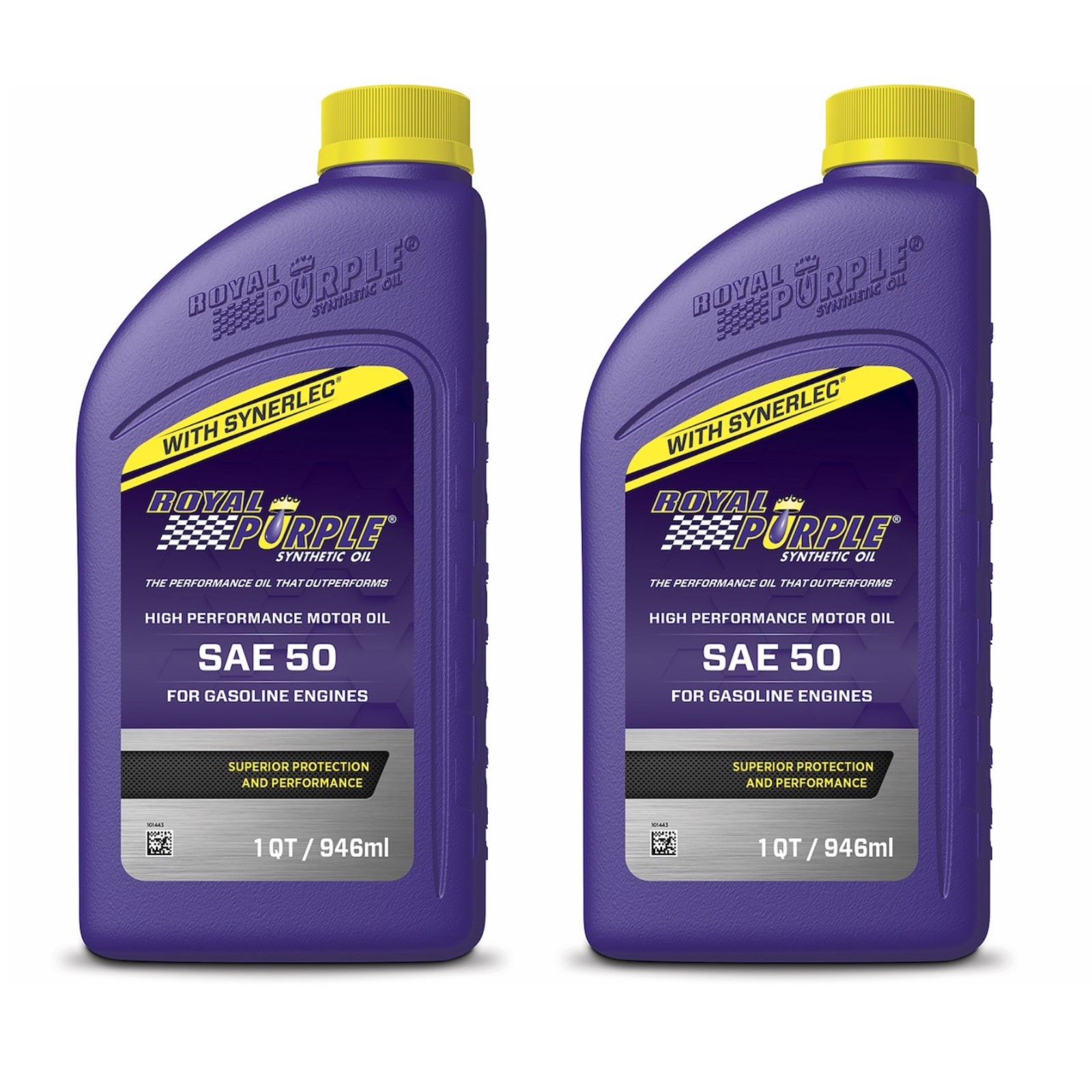 Royal Purple SAE 50 Straight Grade High Performance Motor Oil 1 Qt. Bottles Pair