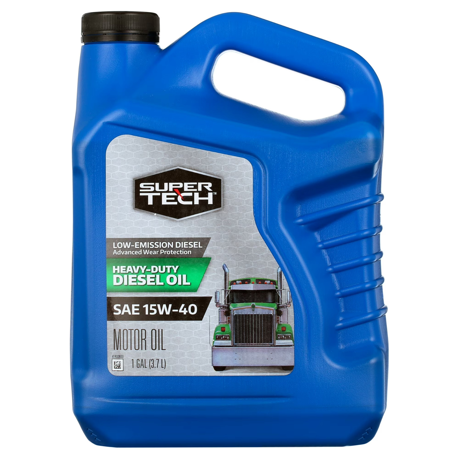 (3 pack) Super Tech Heavy Duty SAE 15W-40 Motor Oil, 1 Gallon