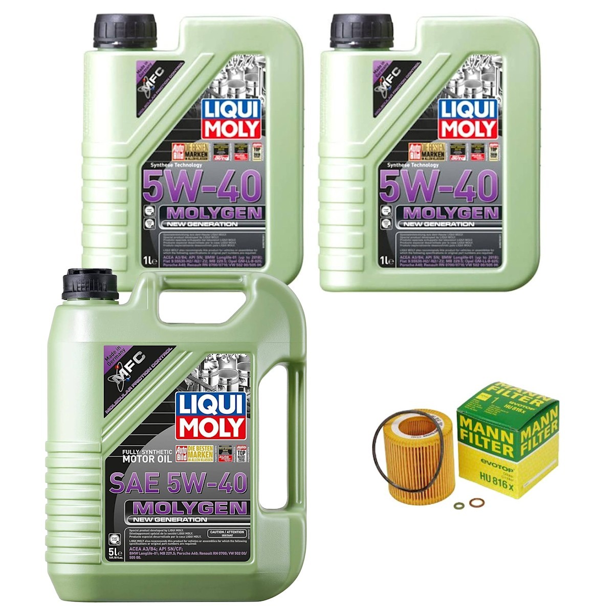 KIT-070224-244 Liqui Moly Motor Oil for 535 740 328 528 525 530 325 330 Coupe X6
