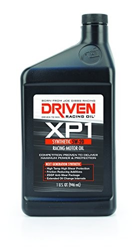 Driven Racing Oil 00006 XP1 5W-20 Synthetic Racing Oil