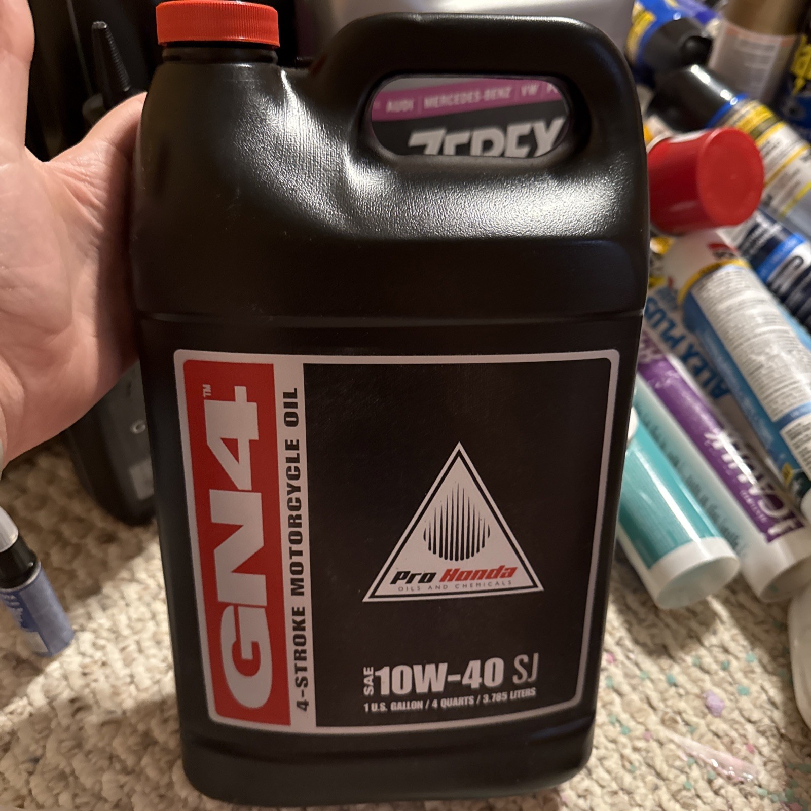 Honda Pro GN4 20W50 Motor Oil 1 Gallon 4-Stroke Engine Oil transmission fluid 20