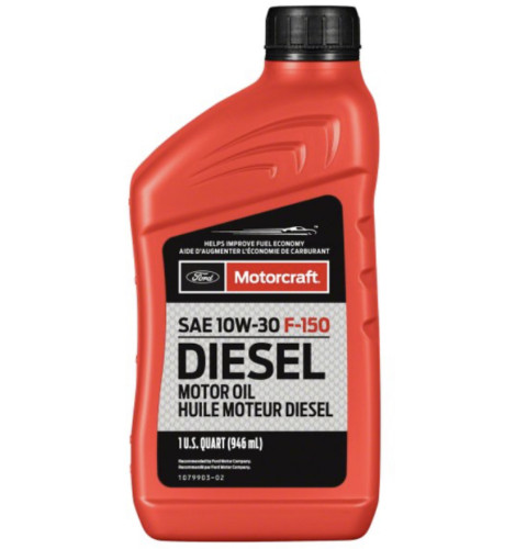 10W30 Motor Oil F150 Diesel Motorcraft XO-10W30-QFA 1-Qt
