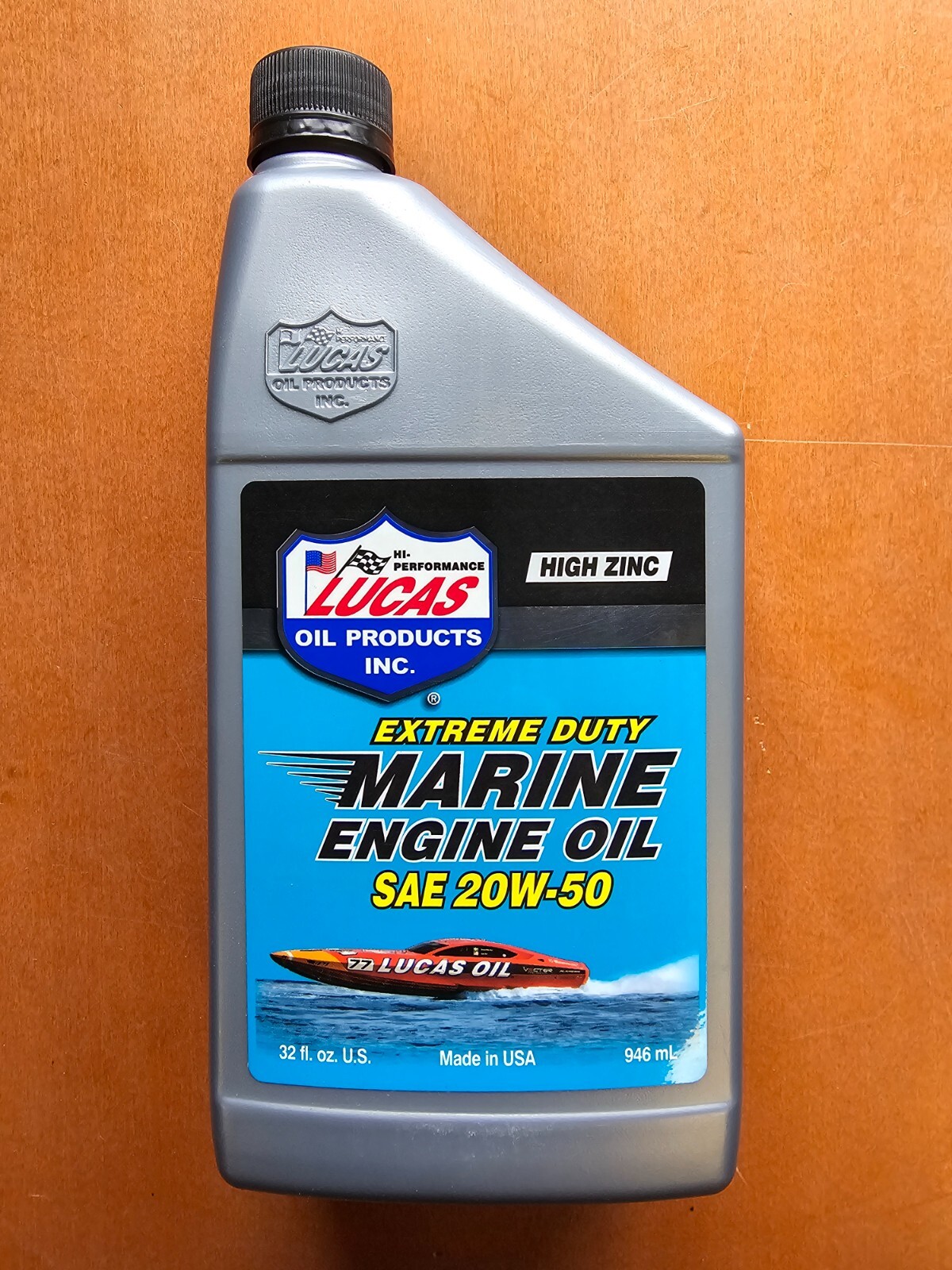 LUCAS OIL 10677 SAE 25W-40 STERN DRIVE INBOARD MARINE OIL FC-W Q