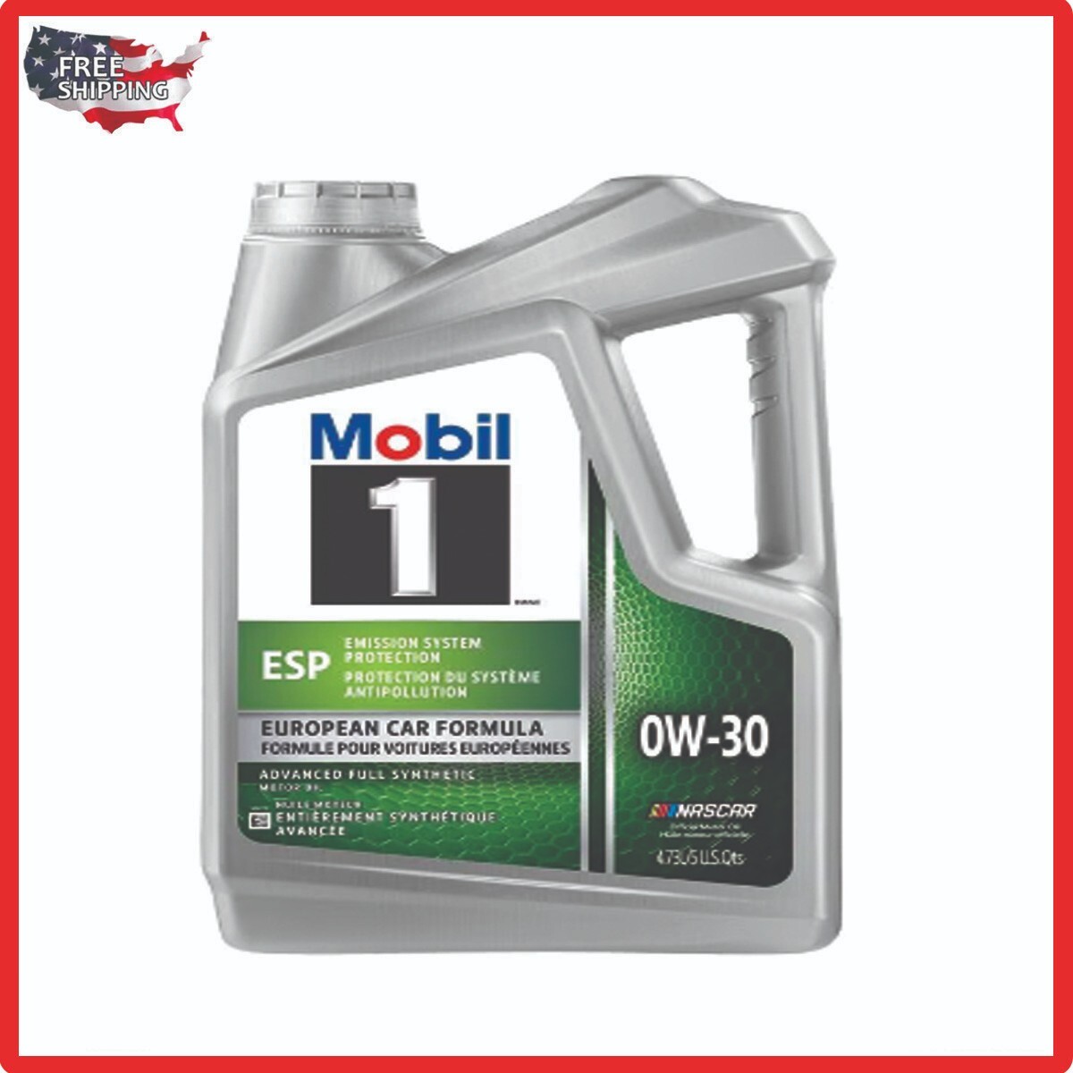 Mobil 1 ESP Diesel Full Synthetic Engine Oil 0W-30 5 Quart 1 PACK Free shipping