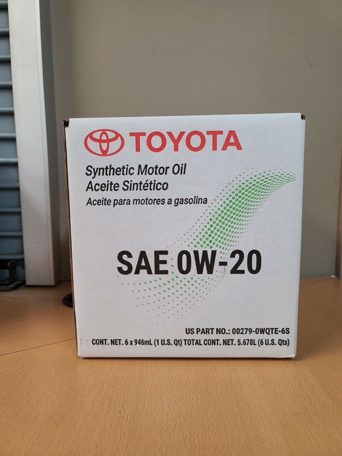 🔥 Genuine Toyota 0W20 Motor Oil 5 Quarts Oil Filter Change Rav4 Camry 🔥