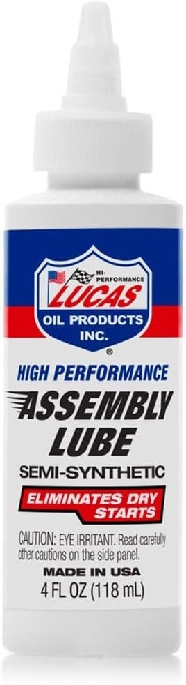 Lucas Oil 10152 Assembly Lube – 4 oz, Multi-Colored