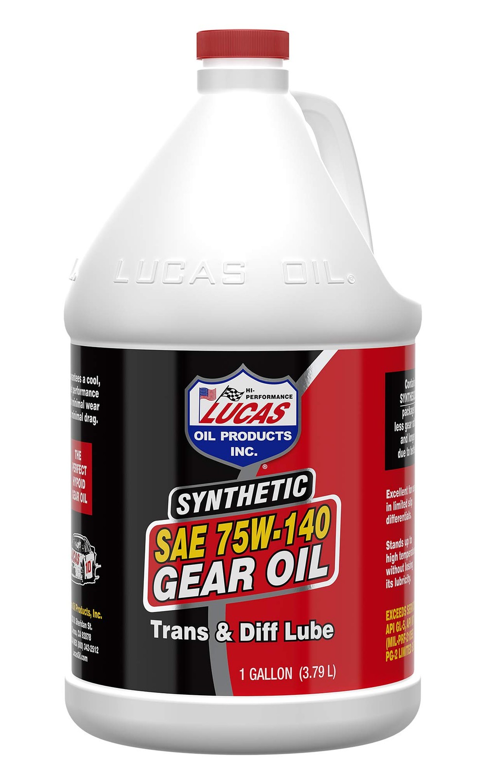 Synthetic Gear Oil 75W140 1 Gallon for Smooth Performance and Protection