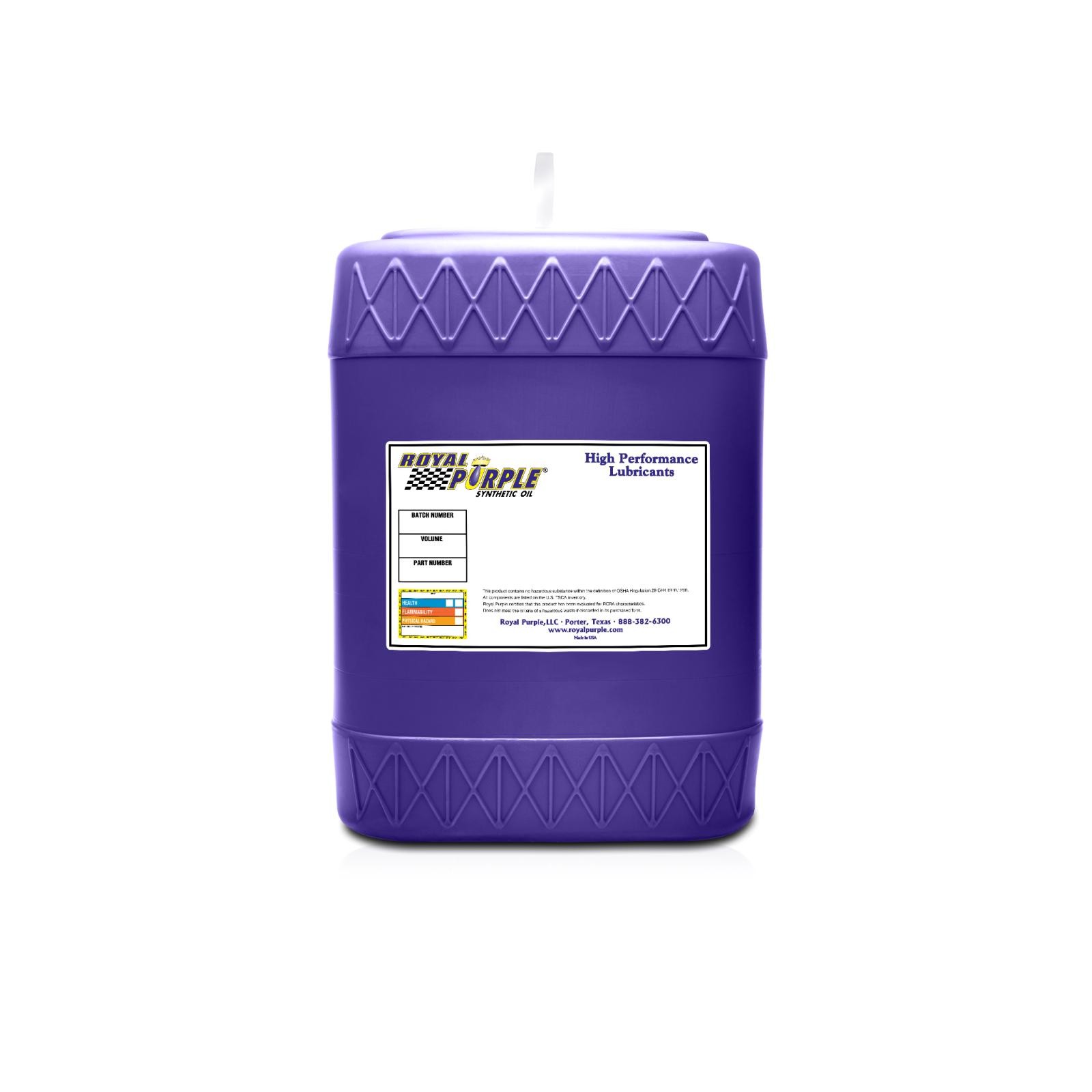 Royal Purple 05050 SAE 50 Heavy Duty Synthetic Oil 5 Gallon Pail