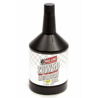 Redline Oil RED42504, One 20W50 Motorcy Fits cle Oil 1 Quart Performance Parts