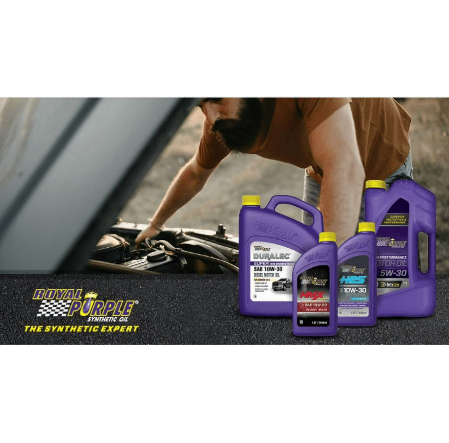 (2 pack) Royal Purple High Performance Motor Oil 0W-20 Premium Synthetic 5 QT