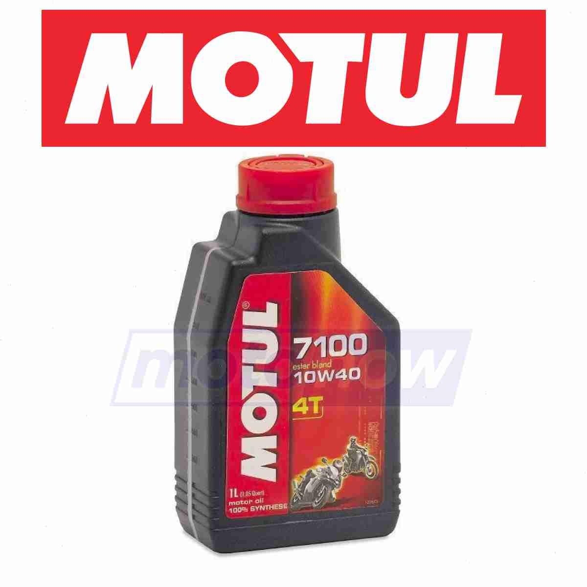 Motul 104098 7100 4T Synthetic Ester Motor Oil – 10W50 (4 Liters)