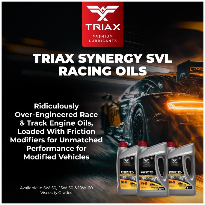 TRIAX Synergy SVL 10W-60 Racing Grade Full Synthetic Engine Oil (1 qt – 6 pack)