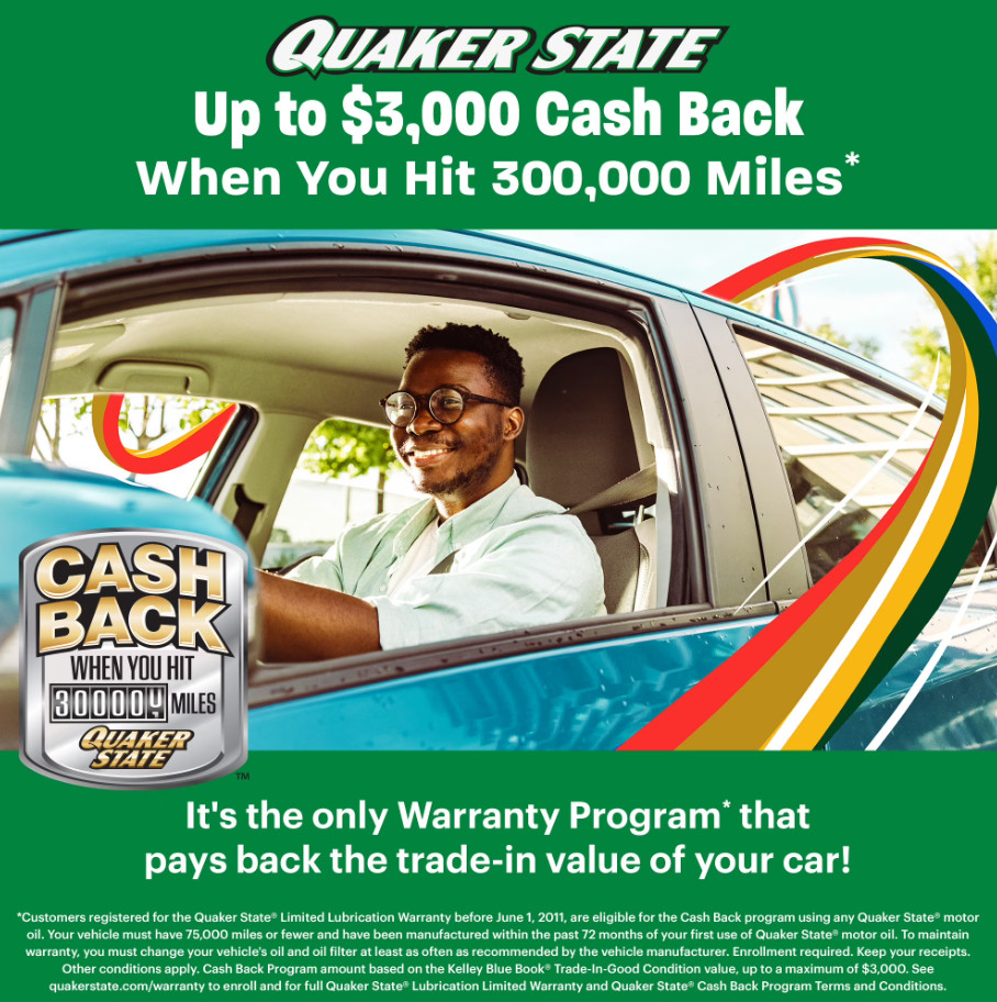 Quaker State Full Synthetic 0W-20 Motor Oil, 5-Quart