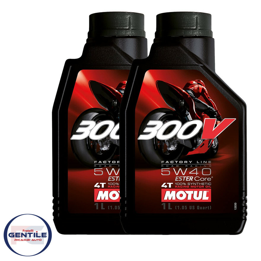 Motul 300V Factory Line Road 5W-40 4T 100% Synthetic 2 Lt Engine Oil 104112